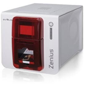 Evolis Zenius, single sided, 12 dots/mm (300 dpi), USB, kit (USB), red